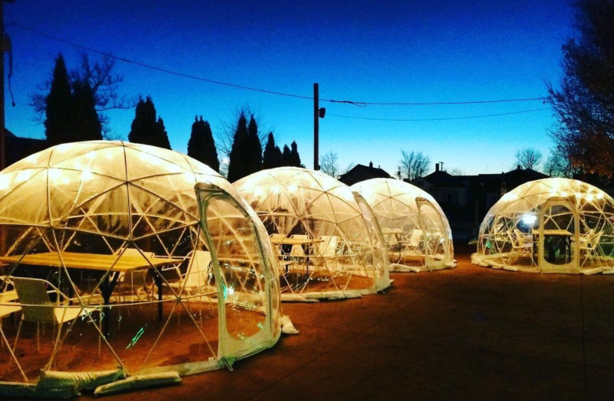 Igloos at Cerulean Winona