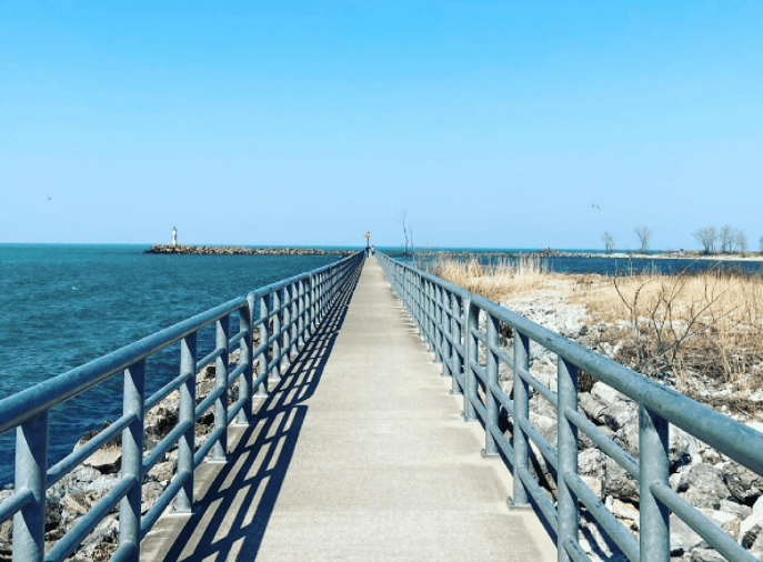 The Best Places to Hike in Indiana During the Winter - Portage Lakefront & Riverwalk